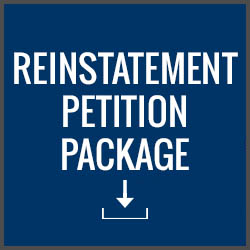 Reinstatement package